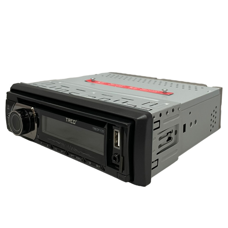 Autoestéreo TREO TREOF1CD 1 DIN con Mecanismo CD, USB y BT.