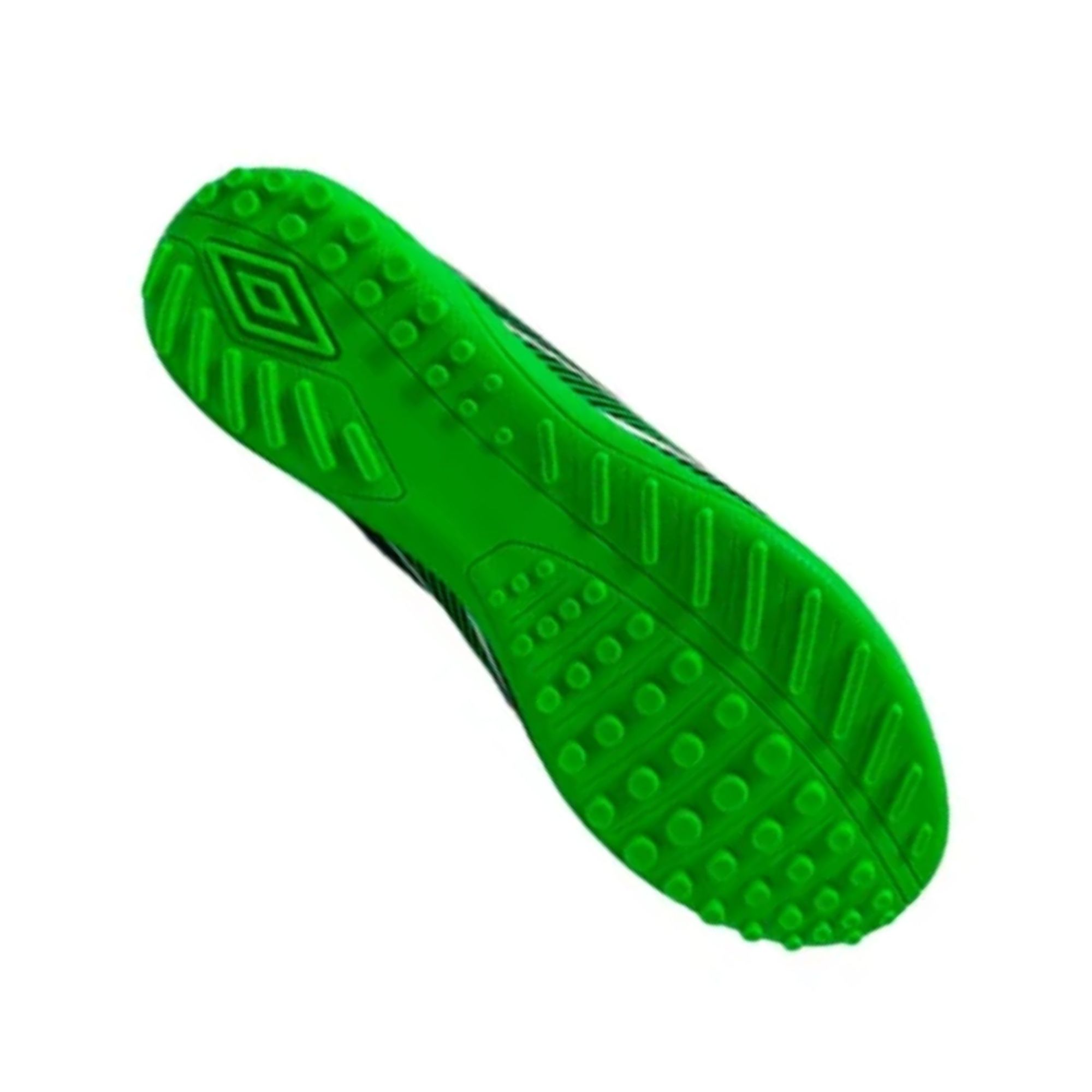 Tenis UMBRO Veloce LT III TF Fútbol Rápido Verde con Negro Hombre Originales 81966UEEY