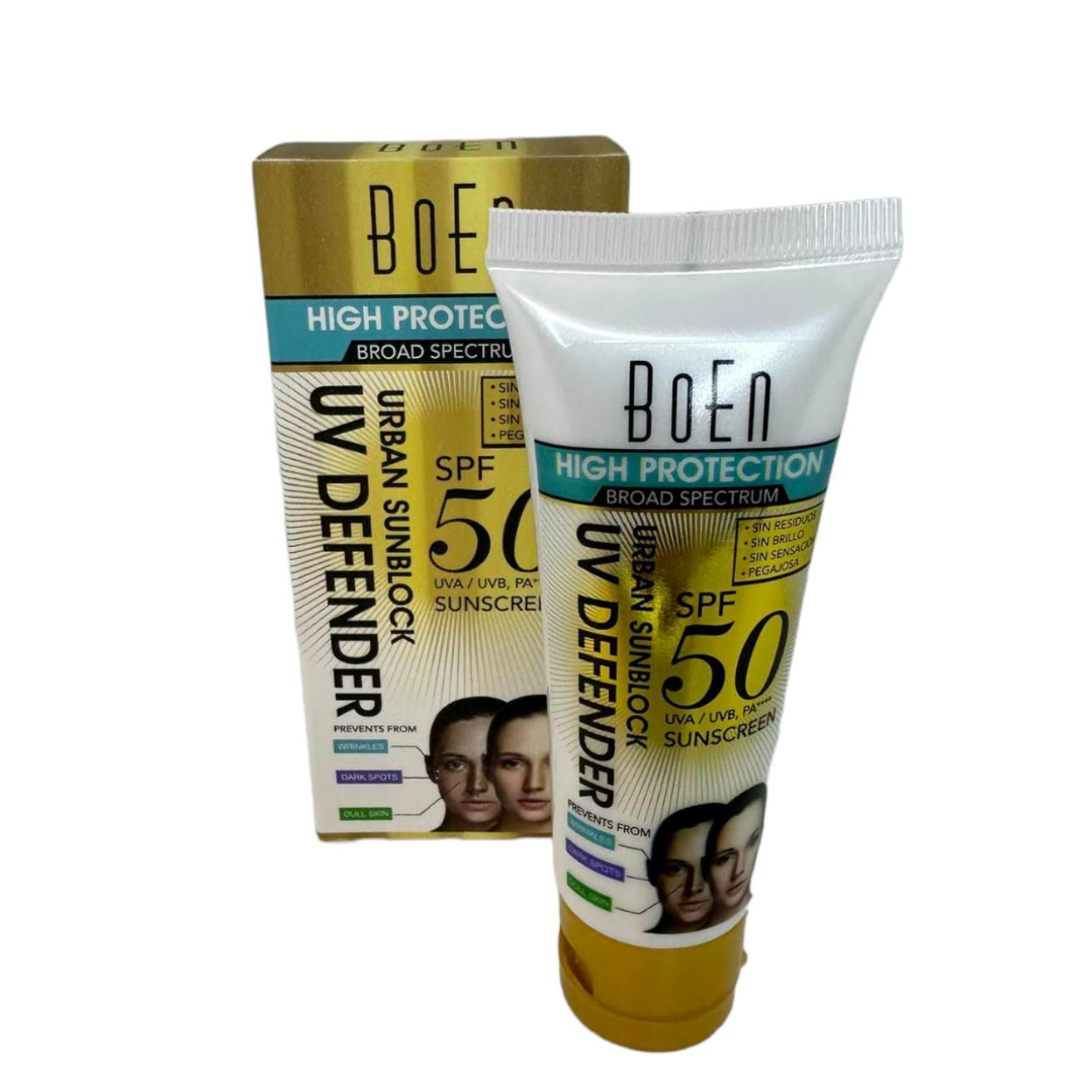 Bloqueador Solar FPS 50 Protector Solar Boen 40ml