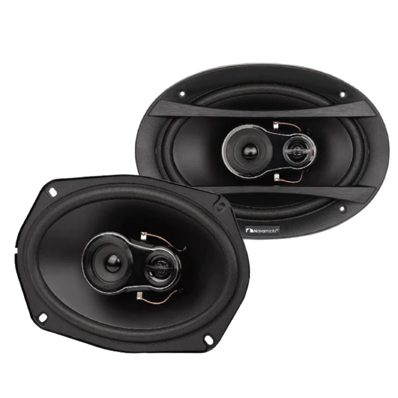 Par Bocinas Nakamichi NSE6918 6x9 260w Max 40w Rms 3 Vias Color Negro.