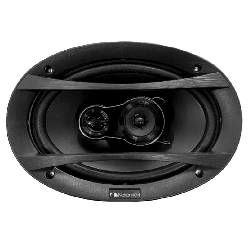 Par Bocinas Nakamichi NSE6918 6x9 260w Max 40w Rms 3 Vias Color Negro.