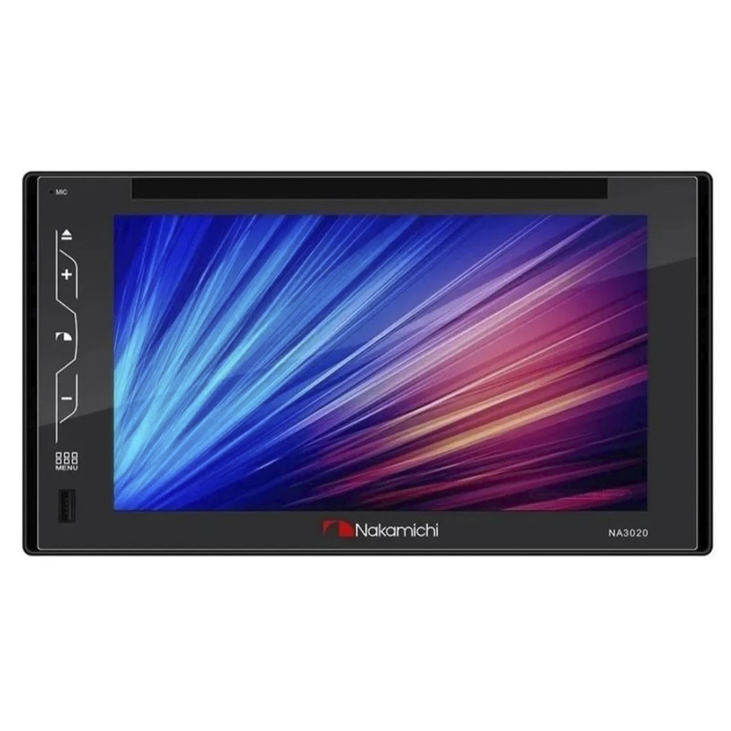 Autoestereo Pantalla 6.2 Touch Mirror Link Nakamichi NA3020 Dvd/usb/sd/bt.