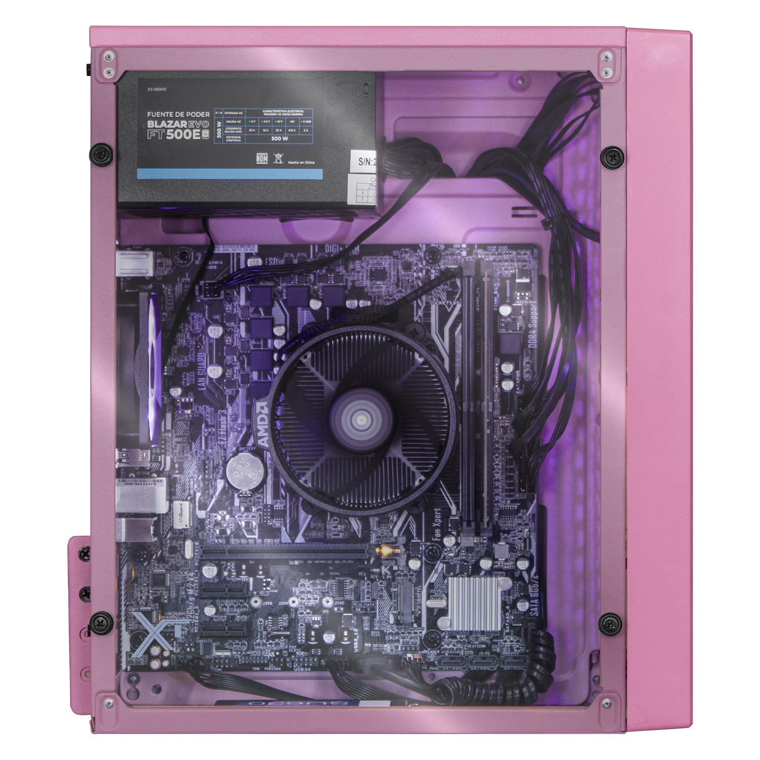 Xtreme PC Gaming AMD Radeon Vega Ryzen 3 3200G 16GB SSD 240GB WIFI Pink 