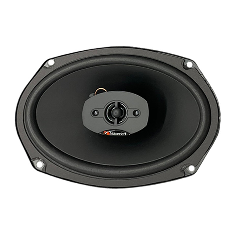 Bocinas 6x9 Pulgadas Nakamichi N69lat 750watts 4 Vias Color Negro.