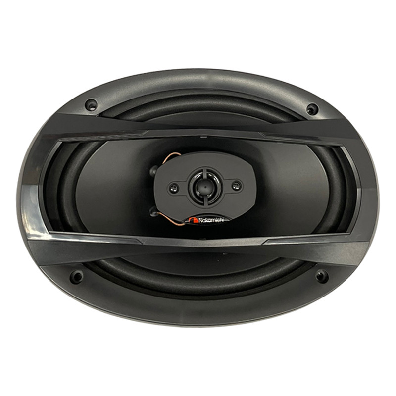 Bocinas 6x9 Pulgadas Nakamichi N69lat 750watts 4 Vias Color Negro.