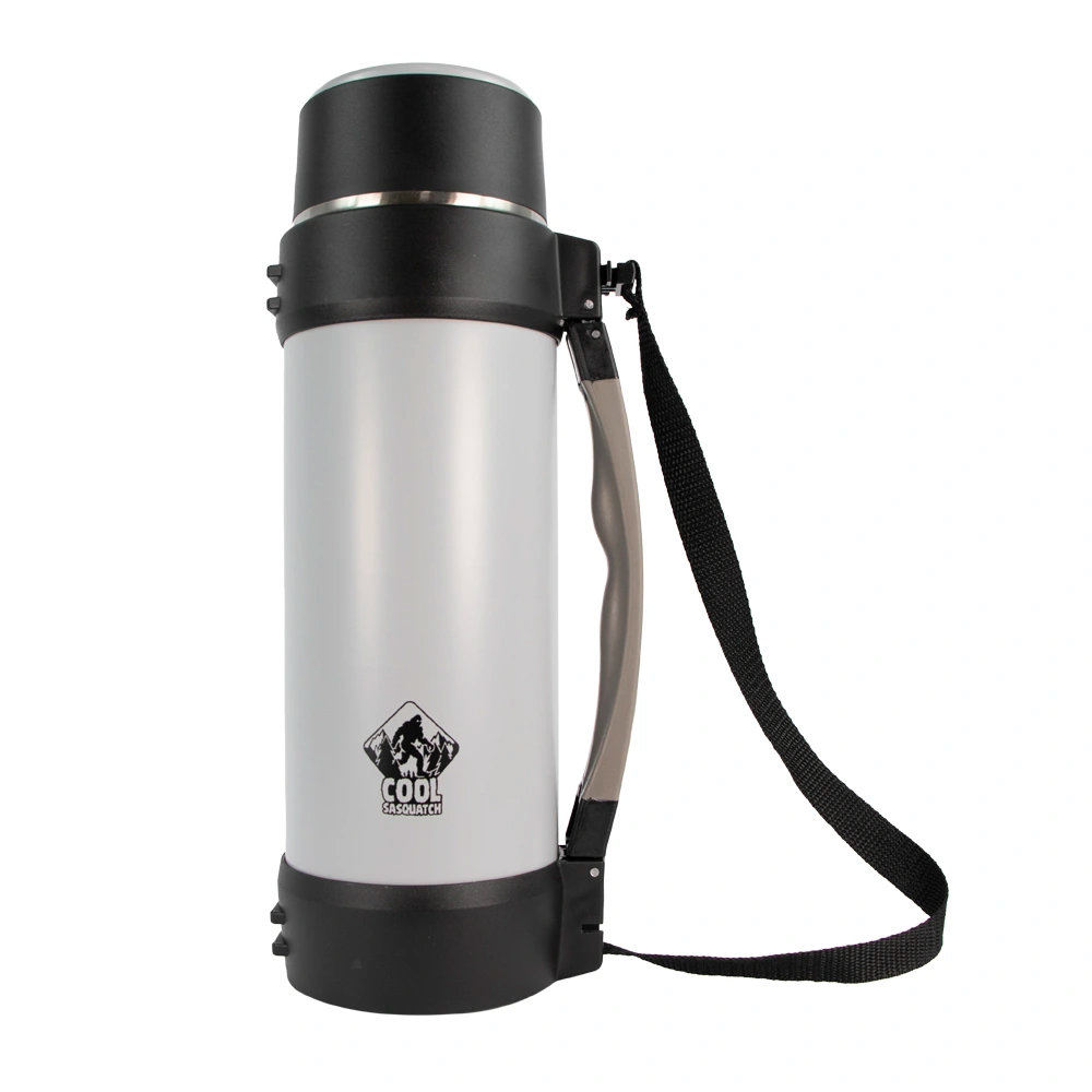 Termo Gigante Gris 2 L Acero Inoxidable