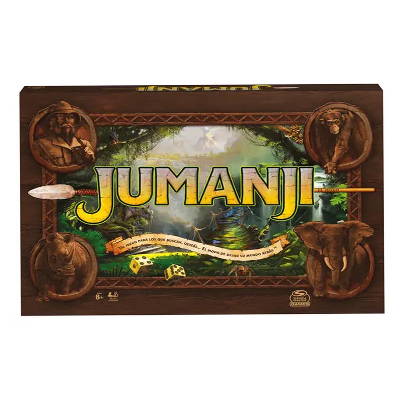 Jumanji Refresh Spin Master Juego De Mes.