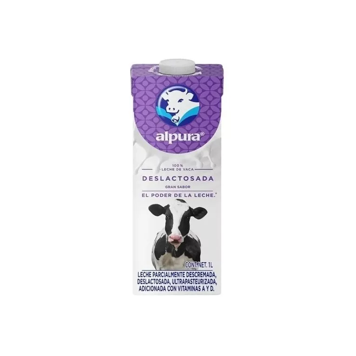 Leche Alpura Deslactosada 18 Piezas de 1 litro c/u