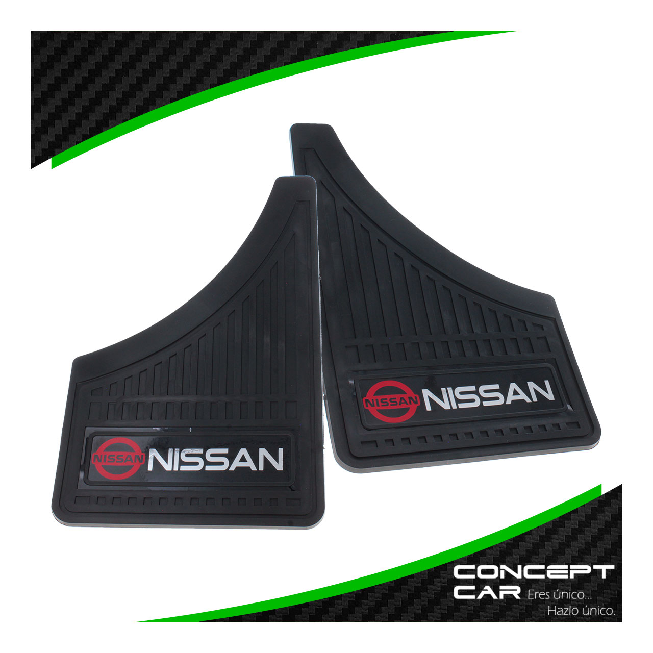 Kit 4 Lodera Pantaleta Auto Camioneta Plastico Nissan