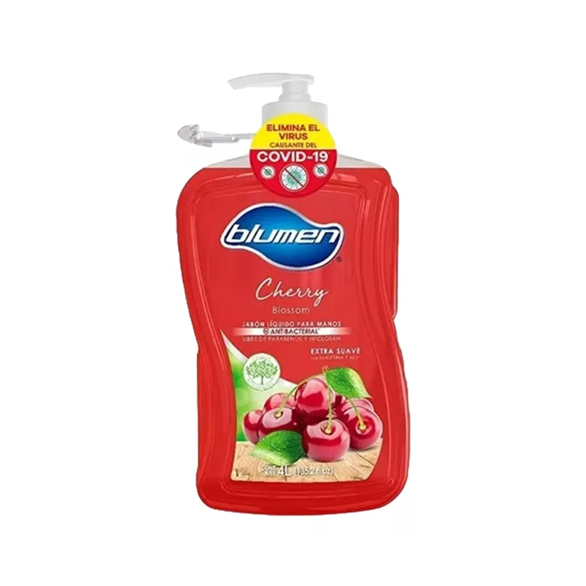 Jabón Líquido para Manos Blumen Cherry Blossom de 4 litros