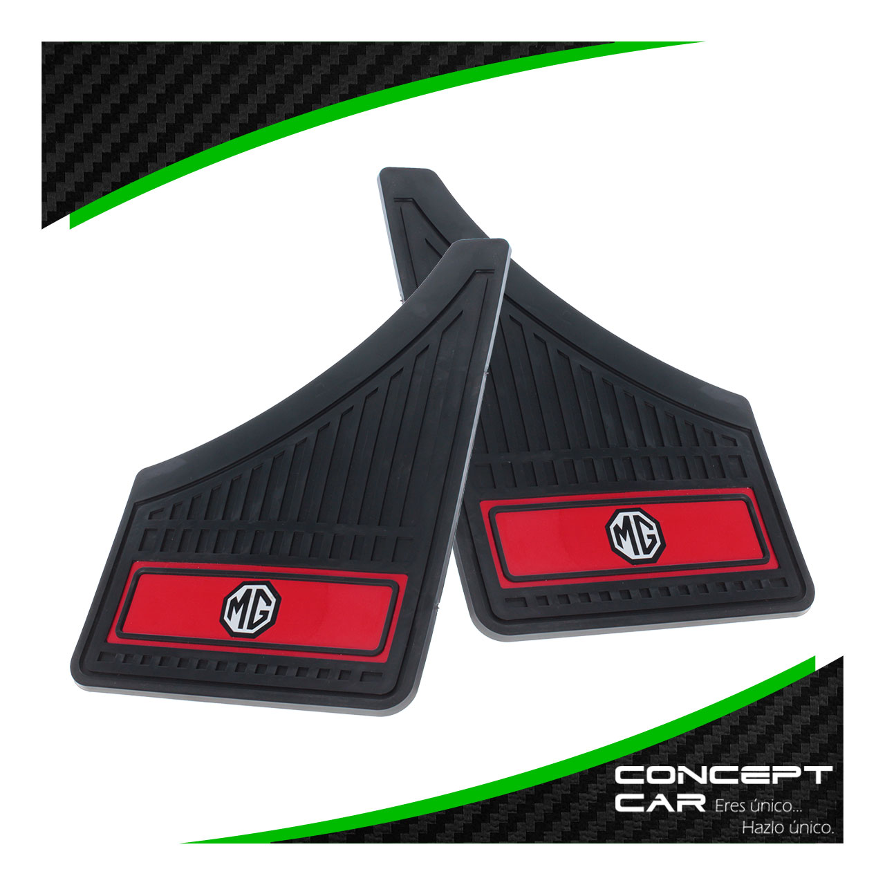 Kit 4 Lodera Pantaleta Auto Camioneta Plastico Marcas Nuevas