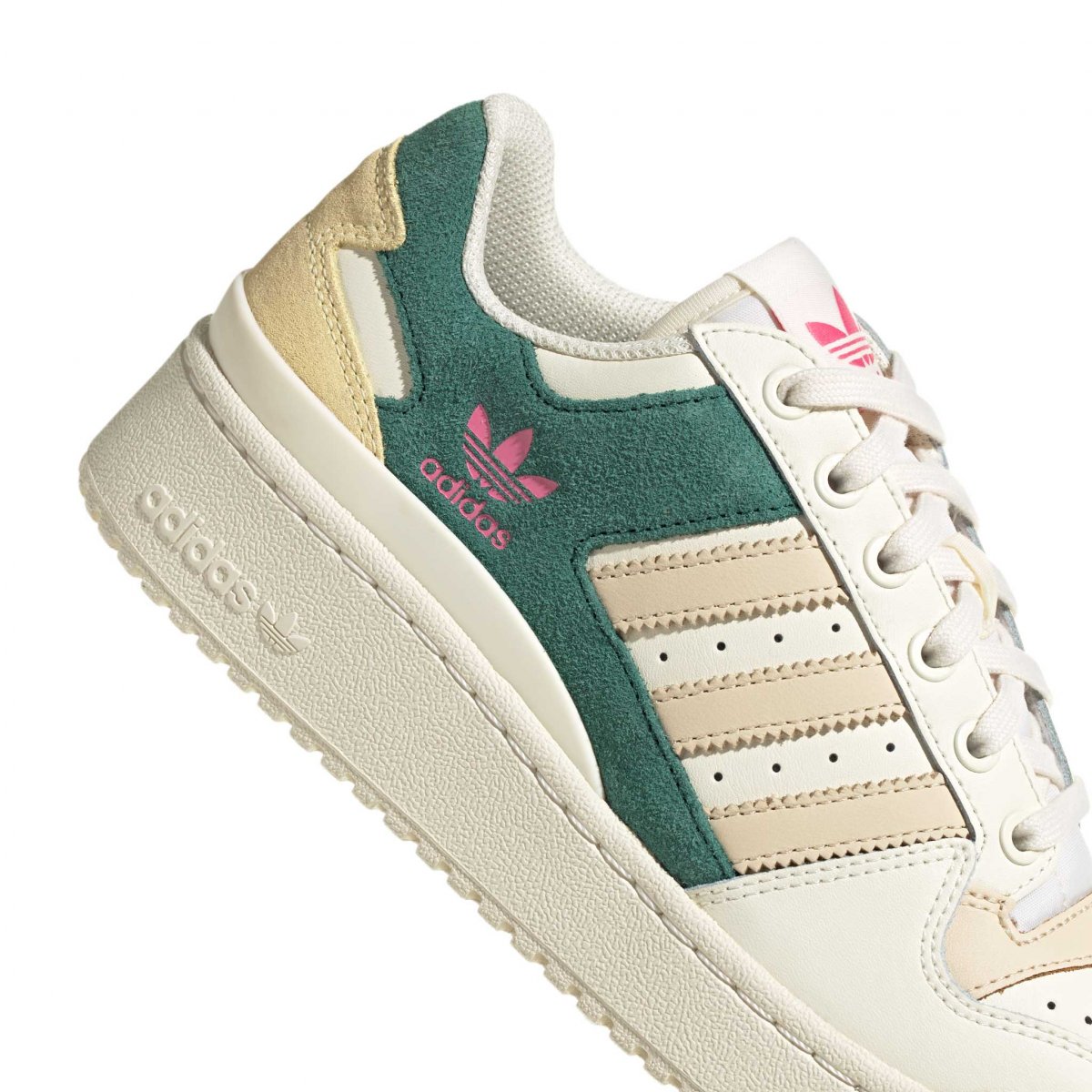 Tenis Adidas Forum Bold Stripes Mujer Original ID7078