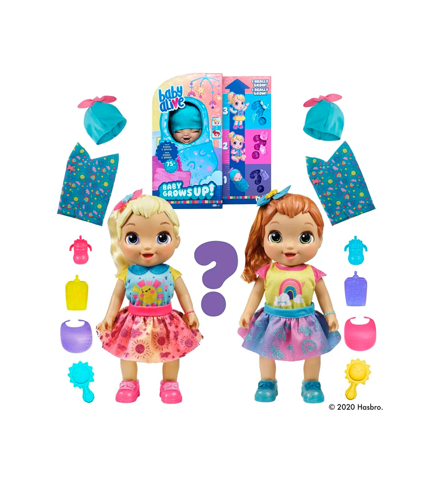 Muñeca Sorpresa Baby Hasbro Alive Crece Bebé.