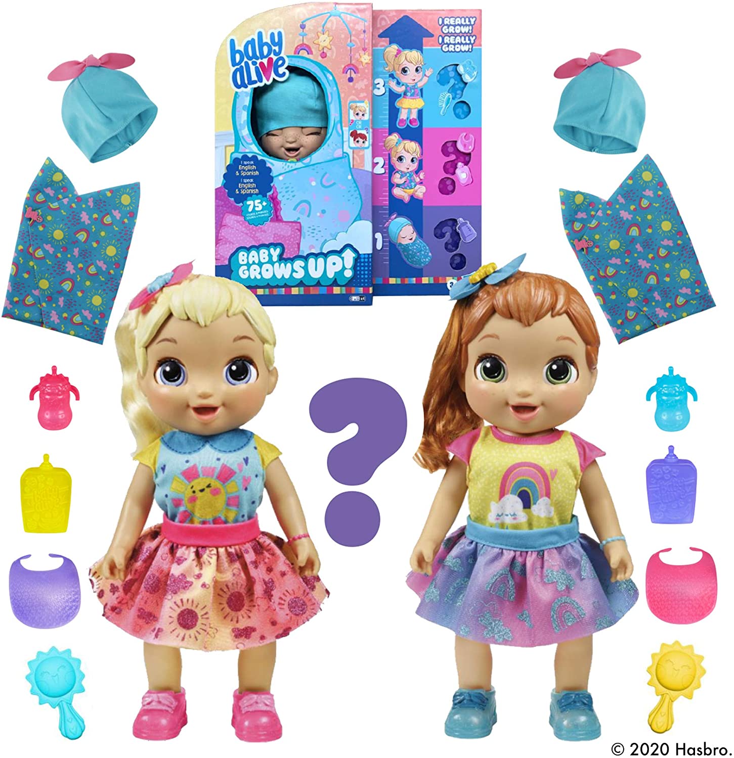 Muñeca Sorpresa Baby Hasbro Alive Crece Bebé.