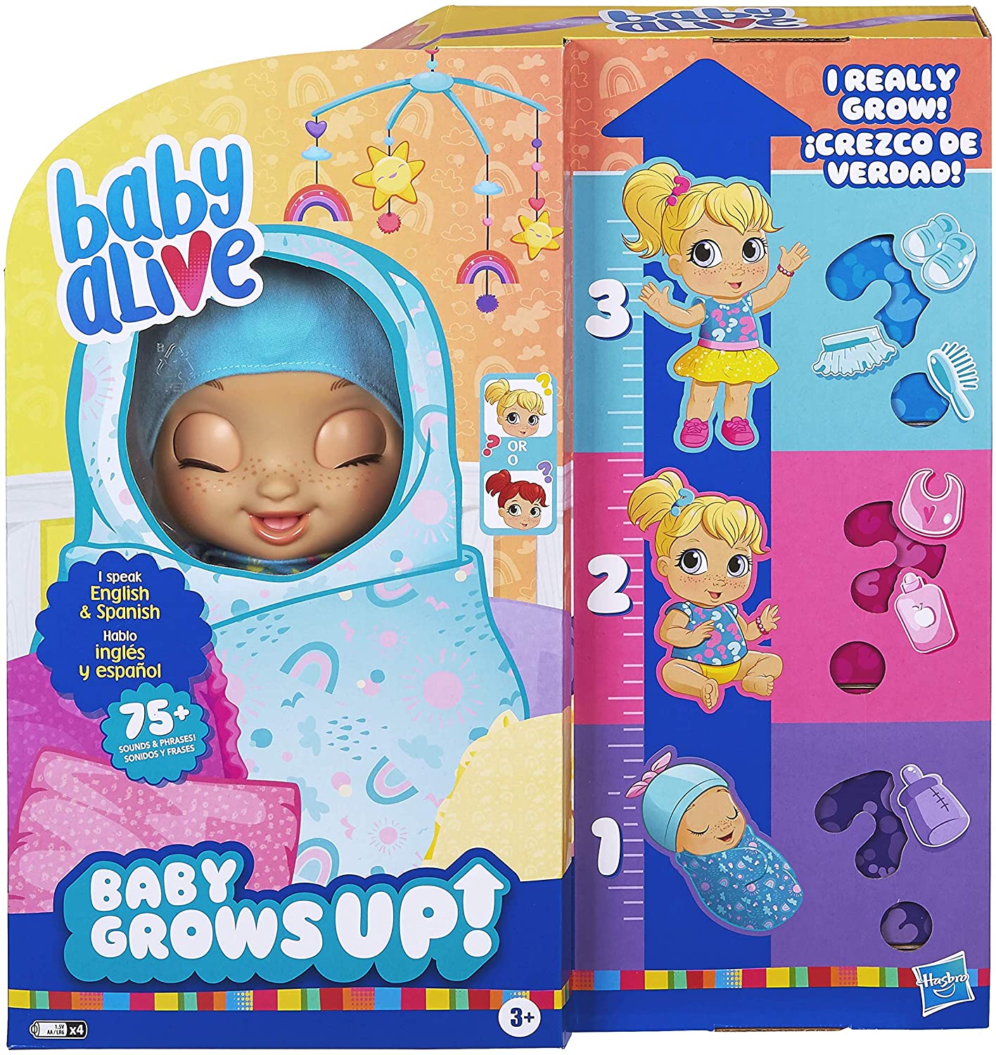 Muñeca Sorpresa Baby Hasbro Alive Crece Bebé.