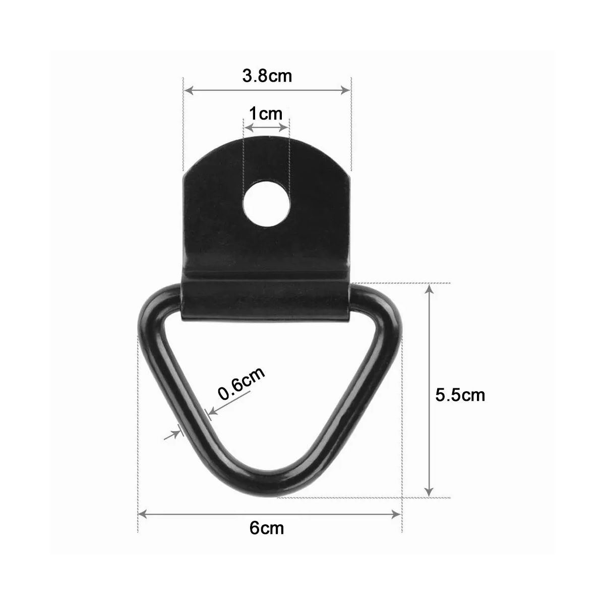 Anclajes De Amarre Con Anillo En V, Acero Para Carga 4pcs