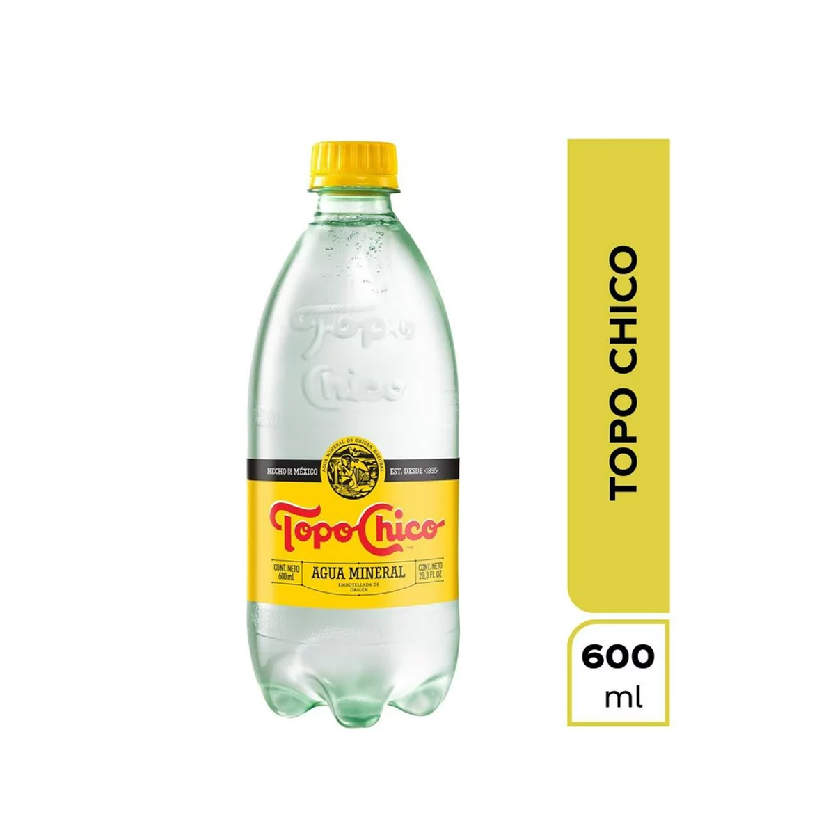 Agua Mineral Topo Chico 6 Piezas de 600 ml c/u