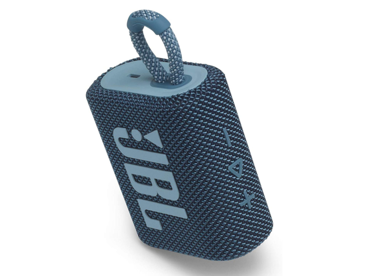 Bocina Bluetooth JBL GO 3 Portátil Impermeable IP67 Azul