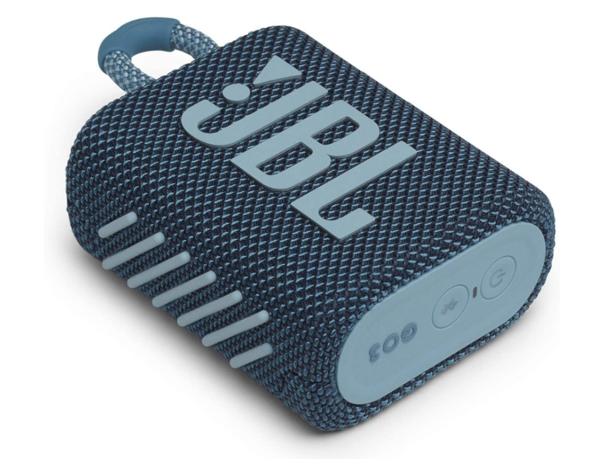 Bocina Bluetooth JBL GO 3 Portátil Impermeable IP67 Azul