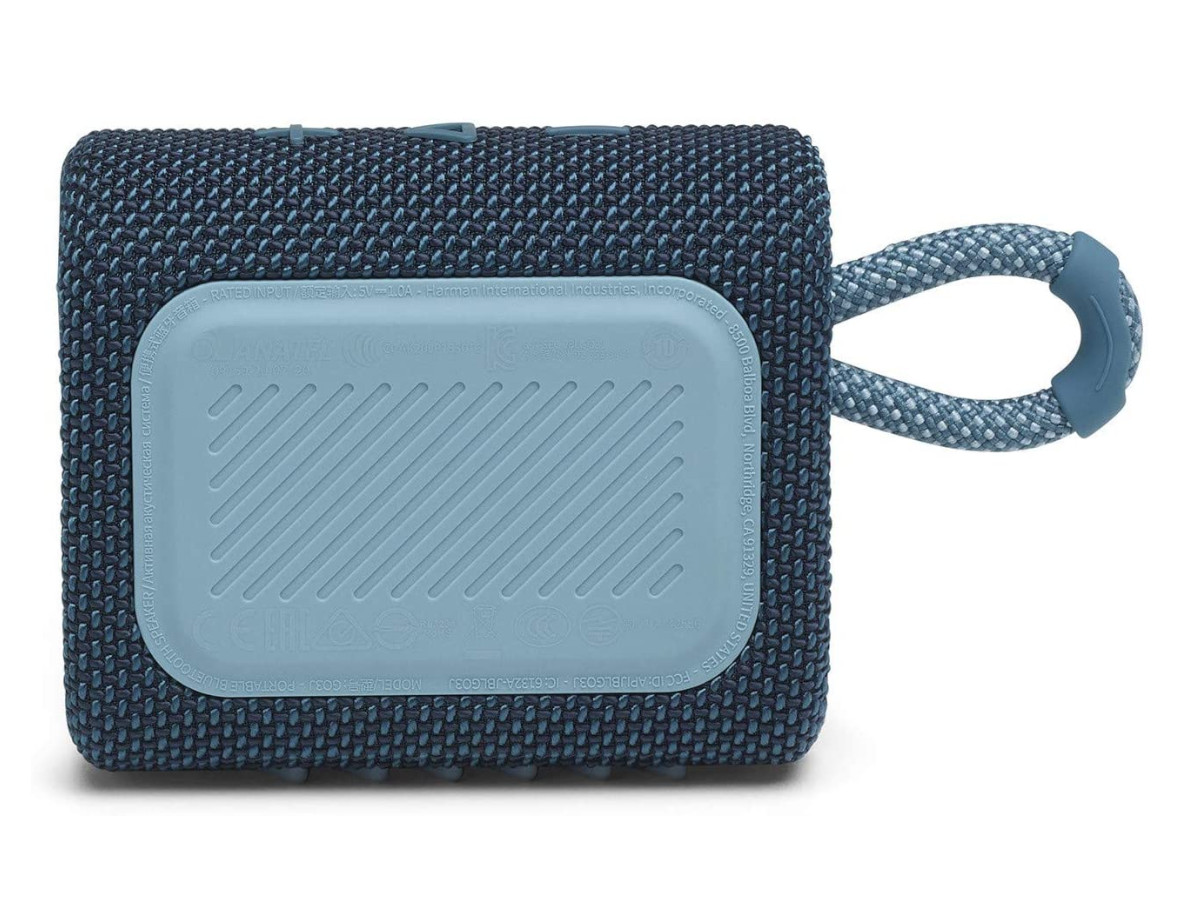 Bocina Bluetooth JBL GO 3 Portátil Impermeable IP67 Azul