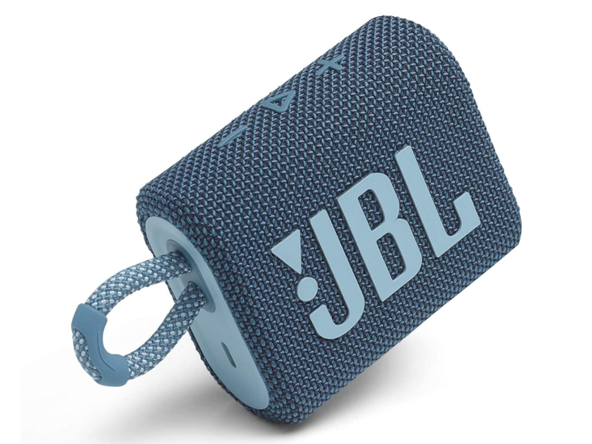 Bocina Bluetooth JBL GO 3 Portátil Impermeable IP67 Azul