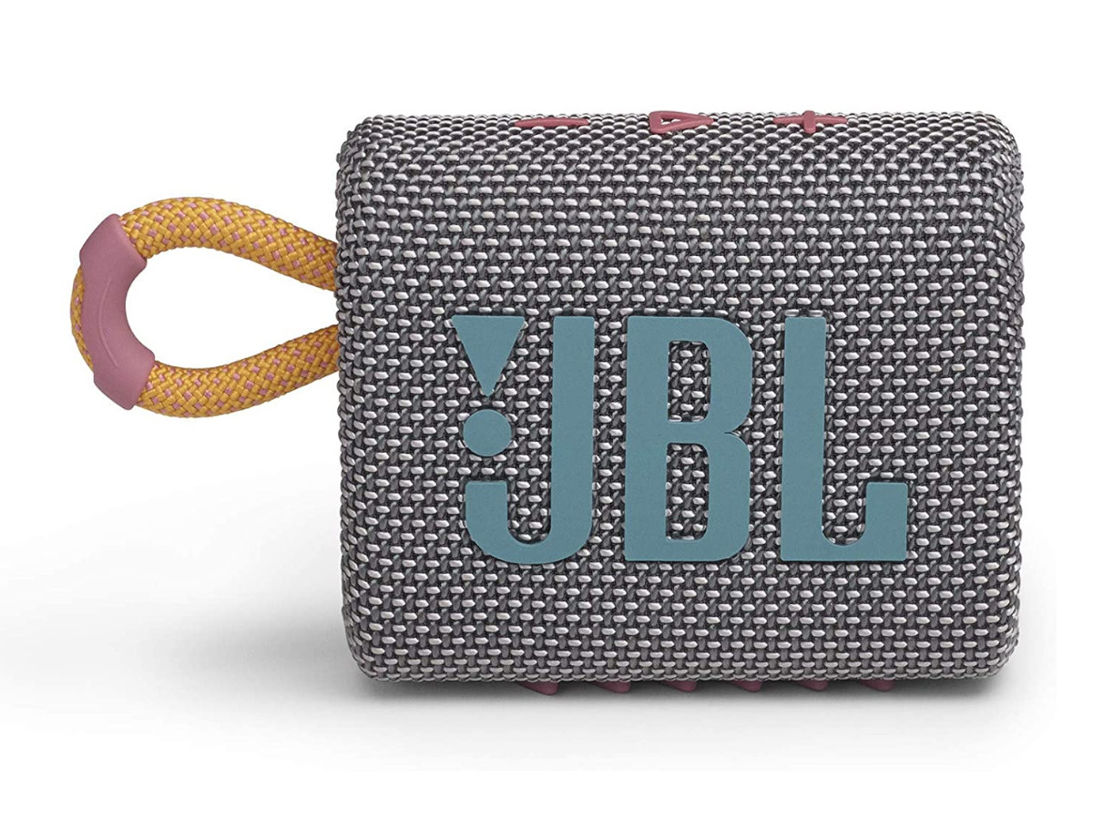 Bocina Bluetooth JBL GO 3 Portátil Impermeable IP67 Gris