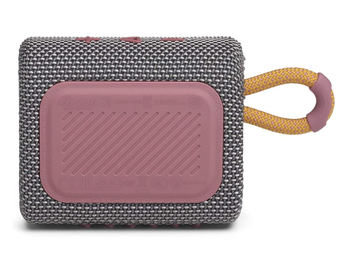 Bocina Bluetooth JBL GO 3 Portátil Impermeable IP67 Gris