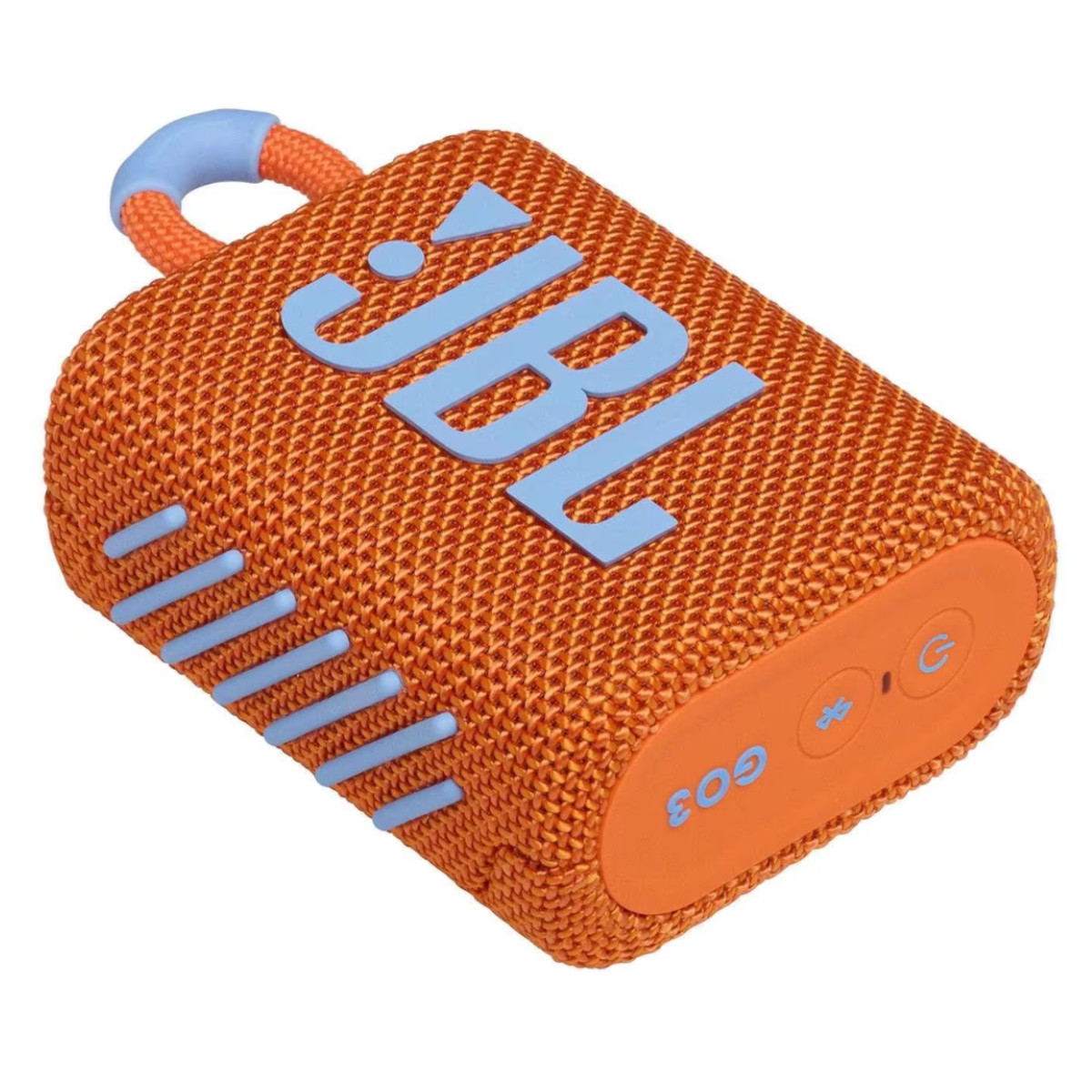 Bocina Bluetooth JBL GO 3 Portátil Impermeable IP67 Naranja