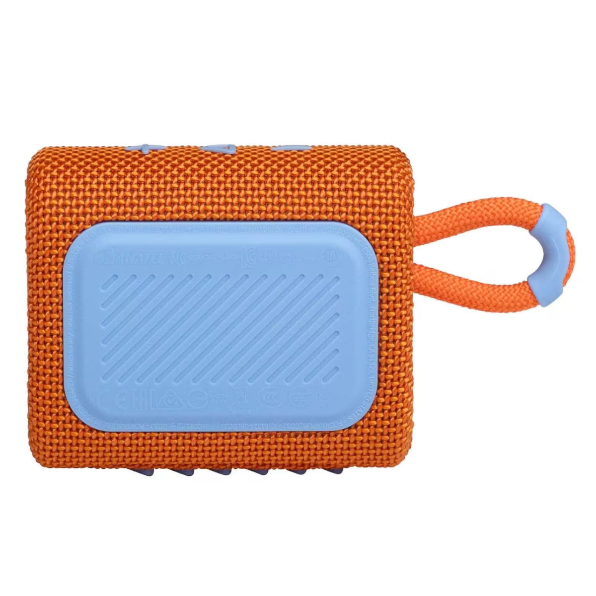 Bocina Bluetooth JBL GO 3 Portátil Impermeable IP67 Naranja