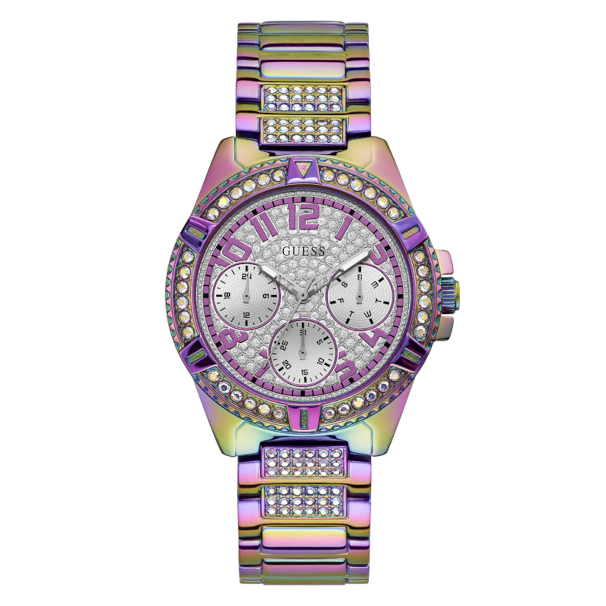 Kit Reloj y Pulsera Guess LADY FRONTIER Dama GW0044L1-K24 Iridiscente