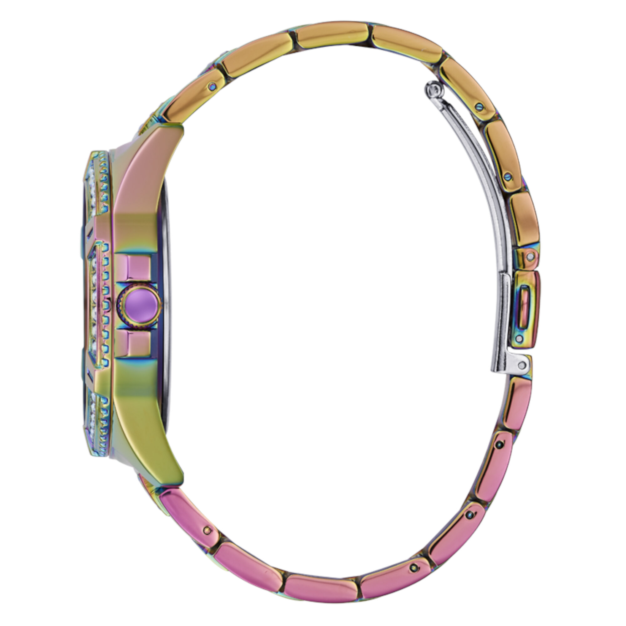 Kit Reloj y Pulsera Guess LADY FRONTIER Dama GW0044L1-K24 Iridiscente