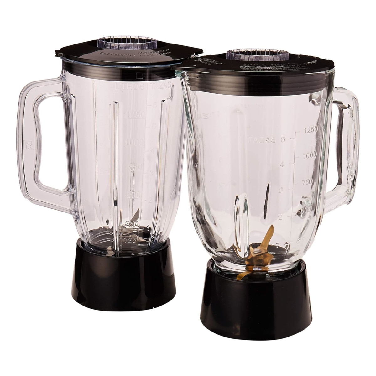 Licuadora MAN LMV-2025 vaso Vidrio 1.5 Lt. 2 vel. 700W + vaso plástico.
