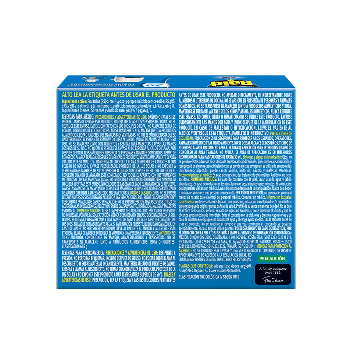 Raid Repelente Liquido Aparato Eléctrico + Repuesto 21.9 ml