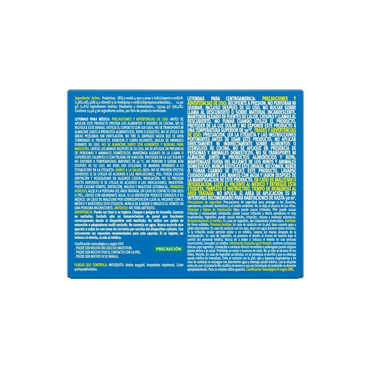 2 Pack Raid Repelente Eléctrico Aparato y Repuesto 21 ml Naranja