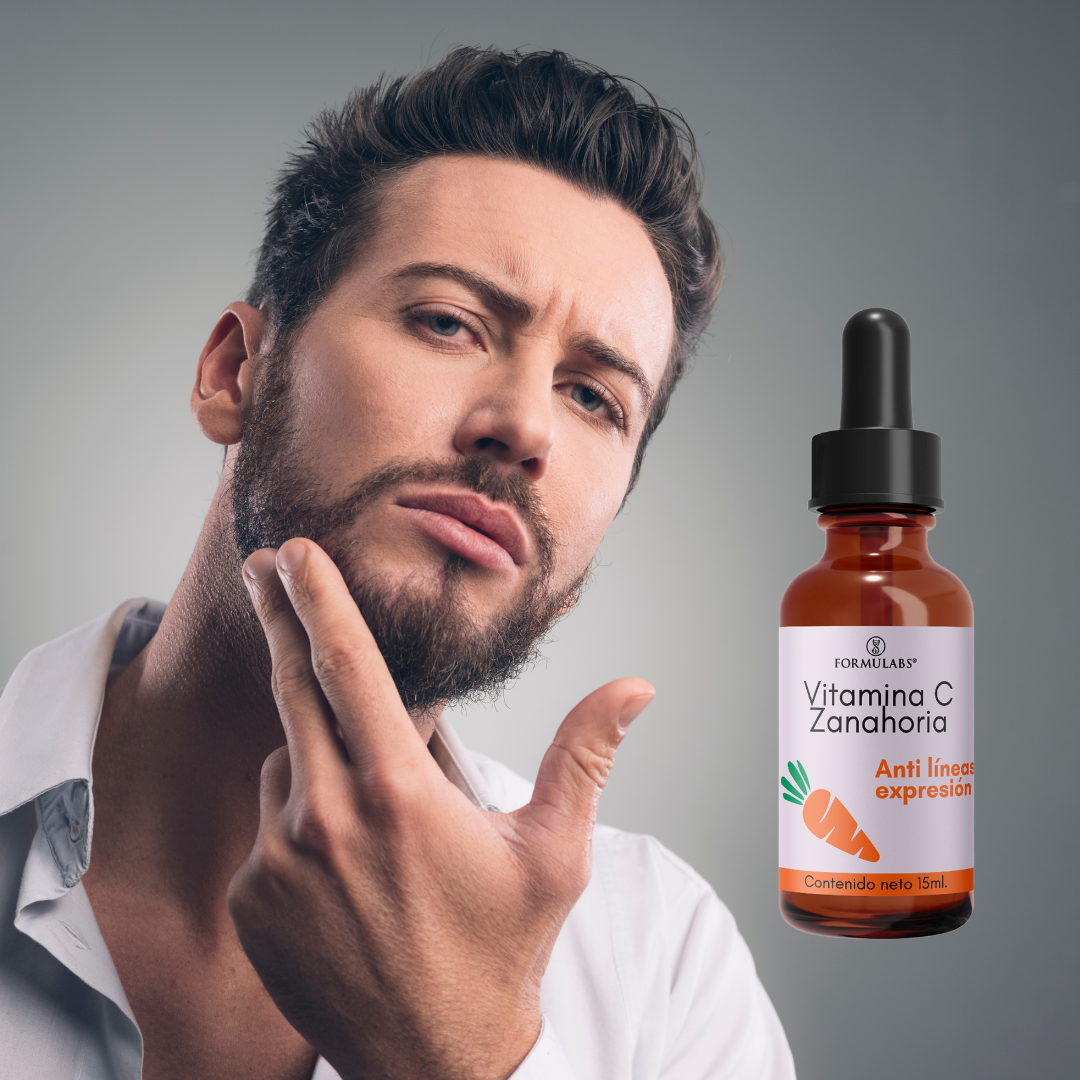 Serum Vitamina C con Zanahoria, Previene Líneas De Expresión, Día/noche 15ml