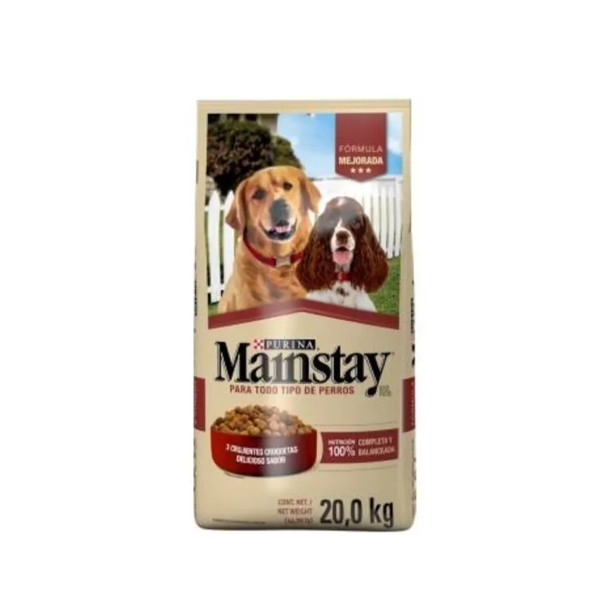 Alimento Purina Mainstay para Perro Adulto en Bolsa de 20 kg