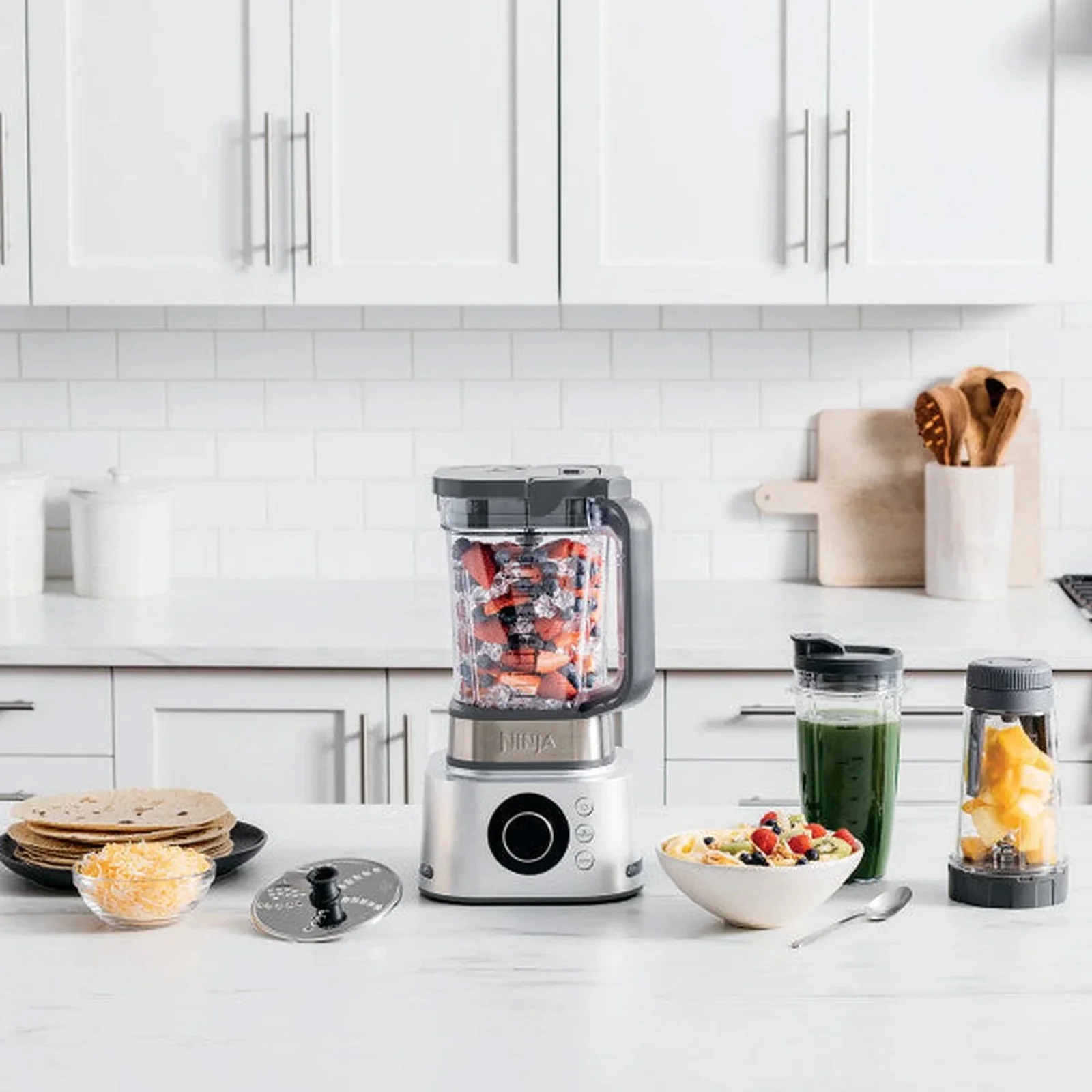 Sistema de Cocina Ninja 3 en 1 Gris SS400-PLATA