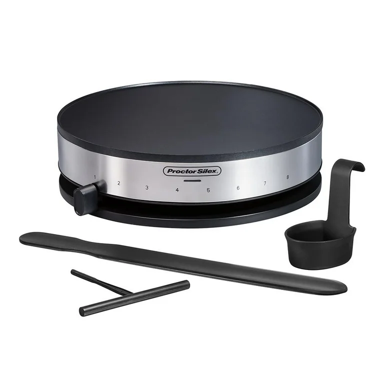 Crepera Proctor Silex 38400PS 8 Niveles con Esparcidor Negra
