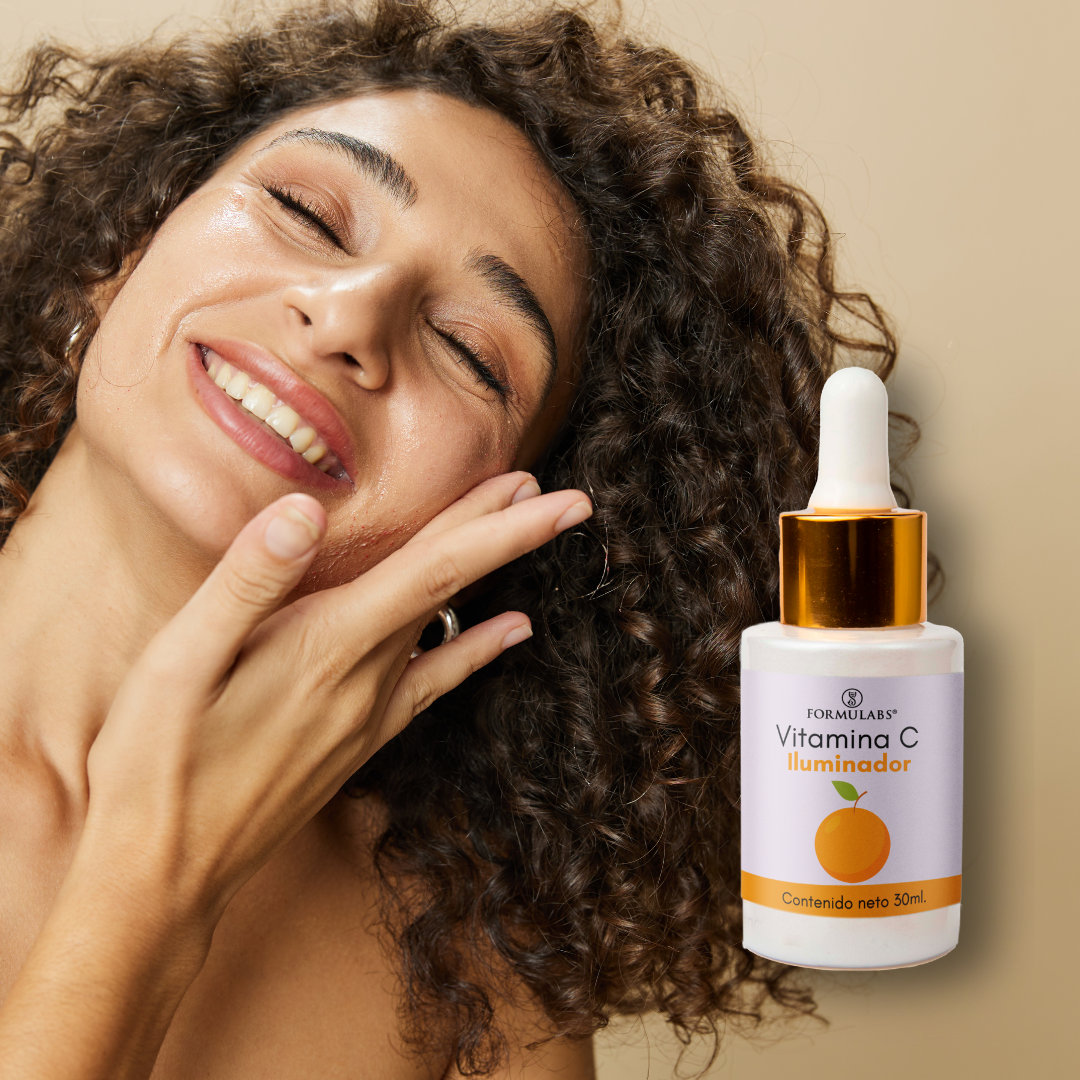 Serum de Vitamina C, Iluminador y Antioxidante, 30ml Día y noche, 2 piezas