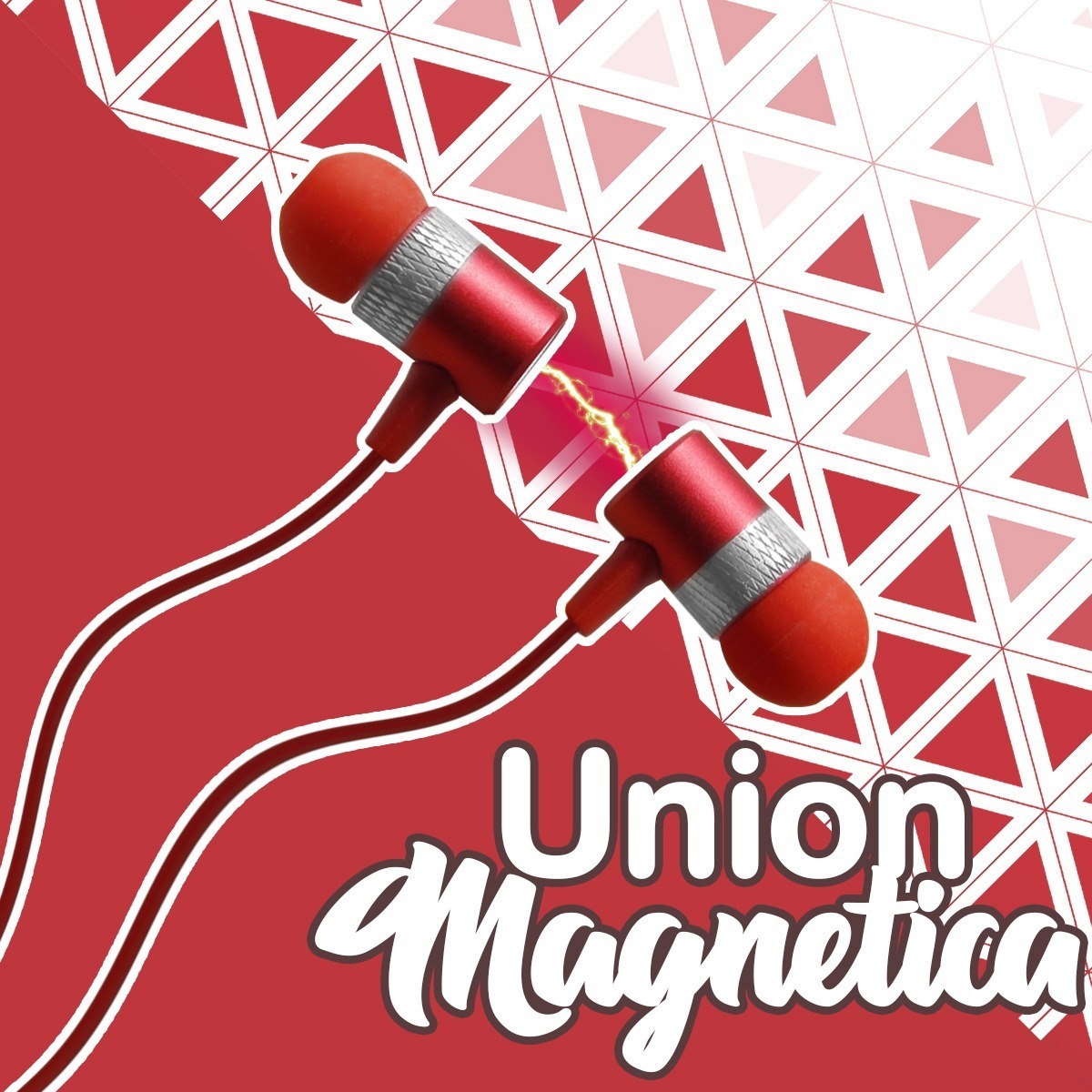 Audífonos Bluetooth Deportivos Manos Libres Inalambrico Sport Neck Band Resistente A Sudor Rojo.