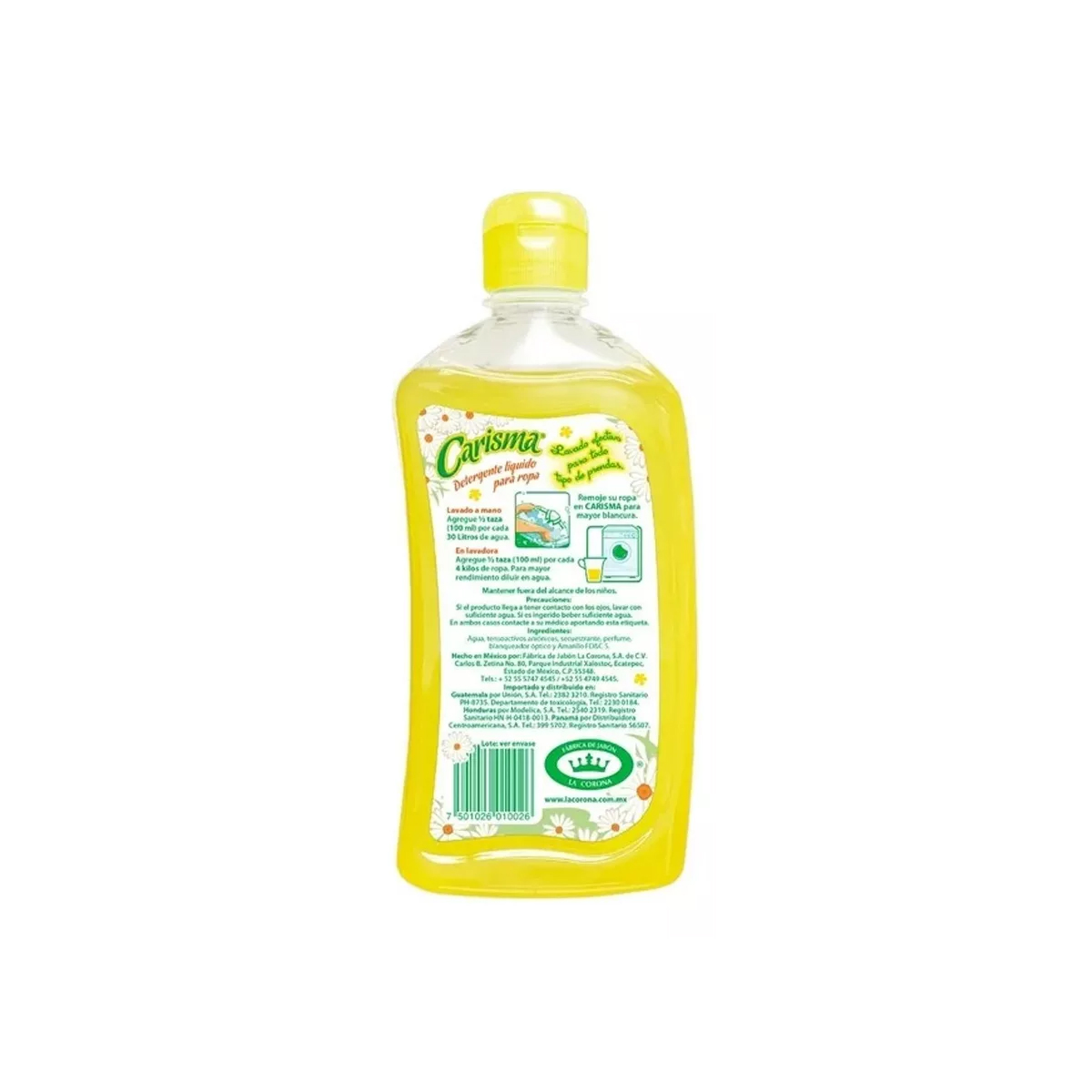 Detergente Liquido Carisma 6 Piezas de 500 ml c/u