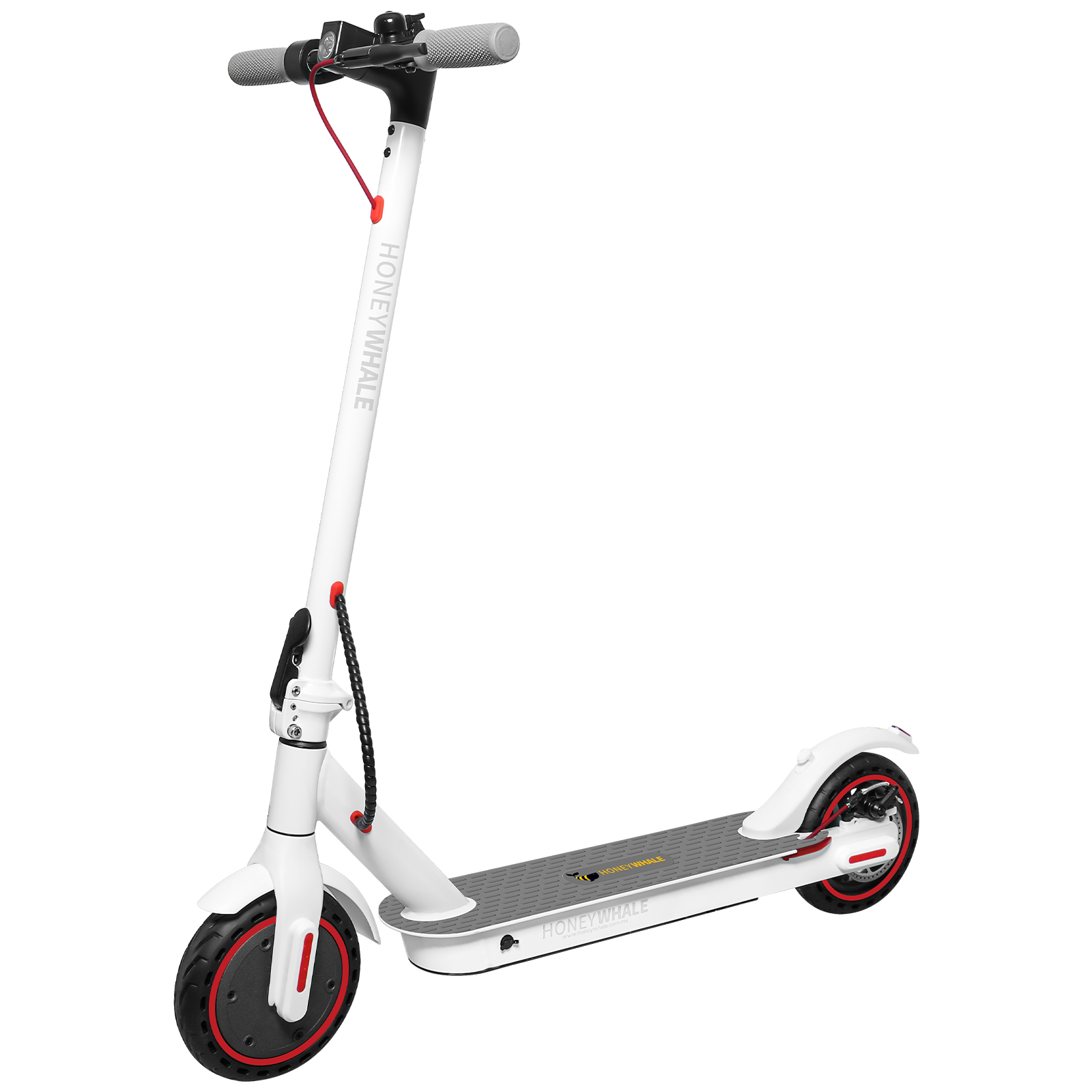Scooter Eléctrico Honey Whale E9 PRO Blanco.