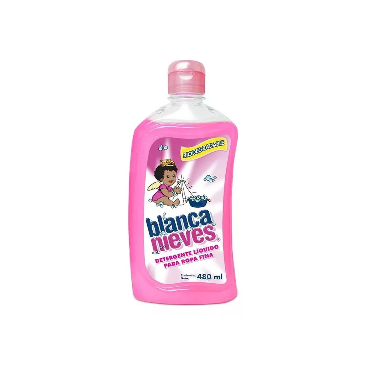 Detergente Liquido Blanca Nieves 6 Piezas de 480 ml c/u