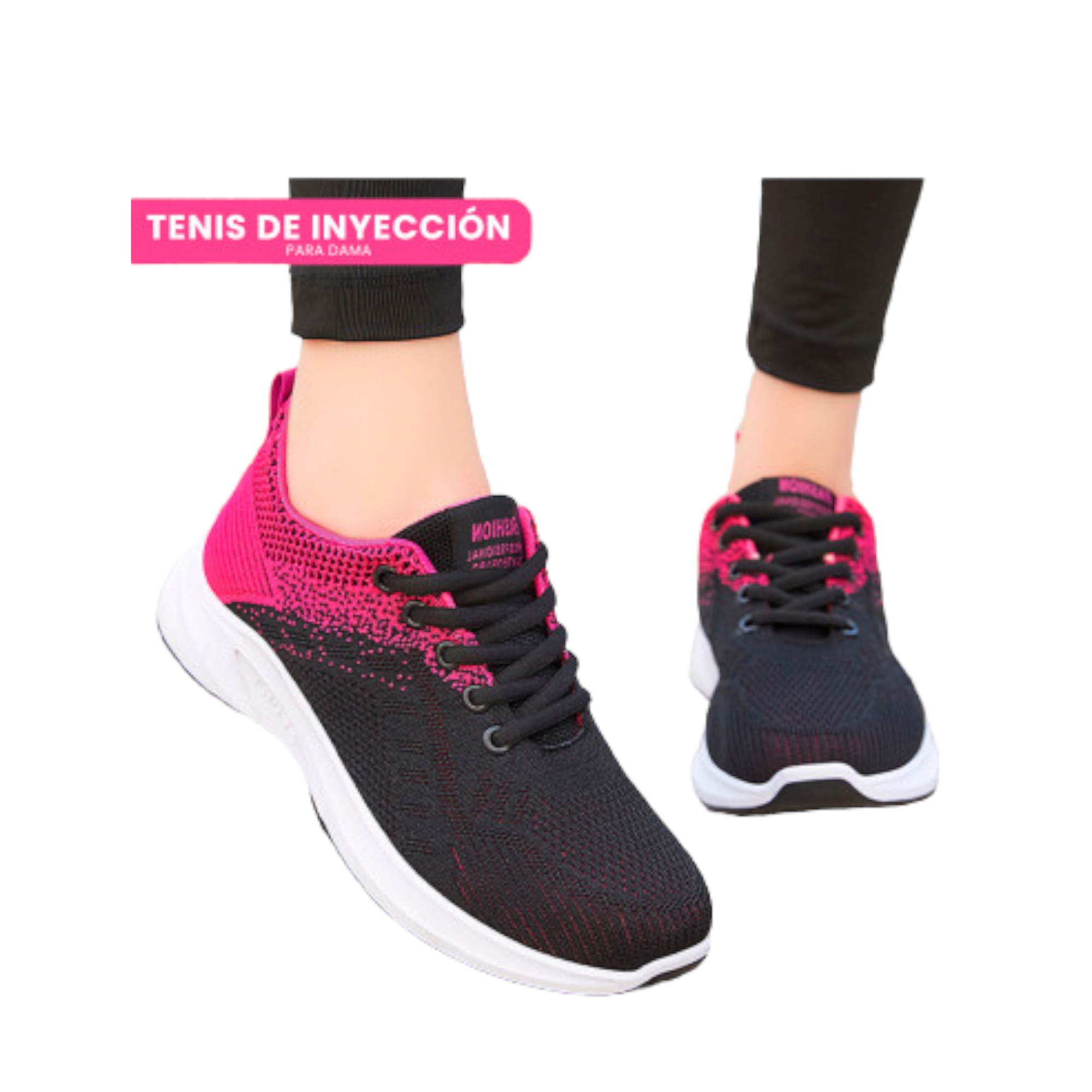 Tenis de Inyección Mayoreo dama Calidad Premium Pack 12 pares surtido tallas