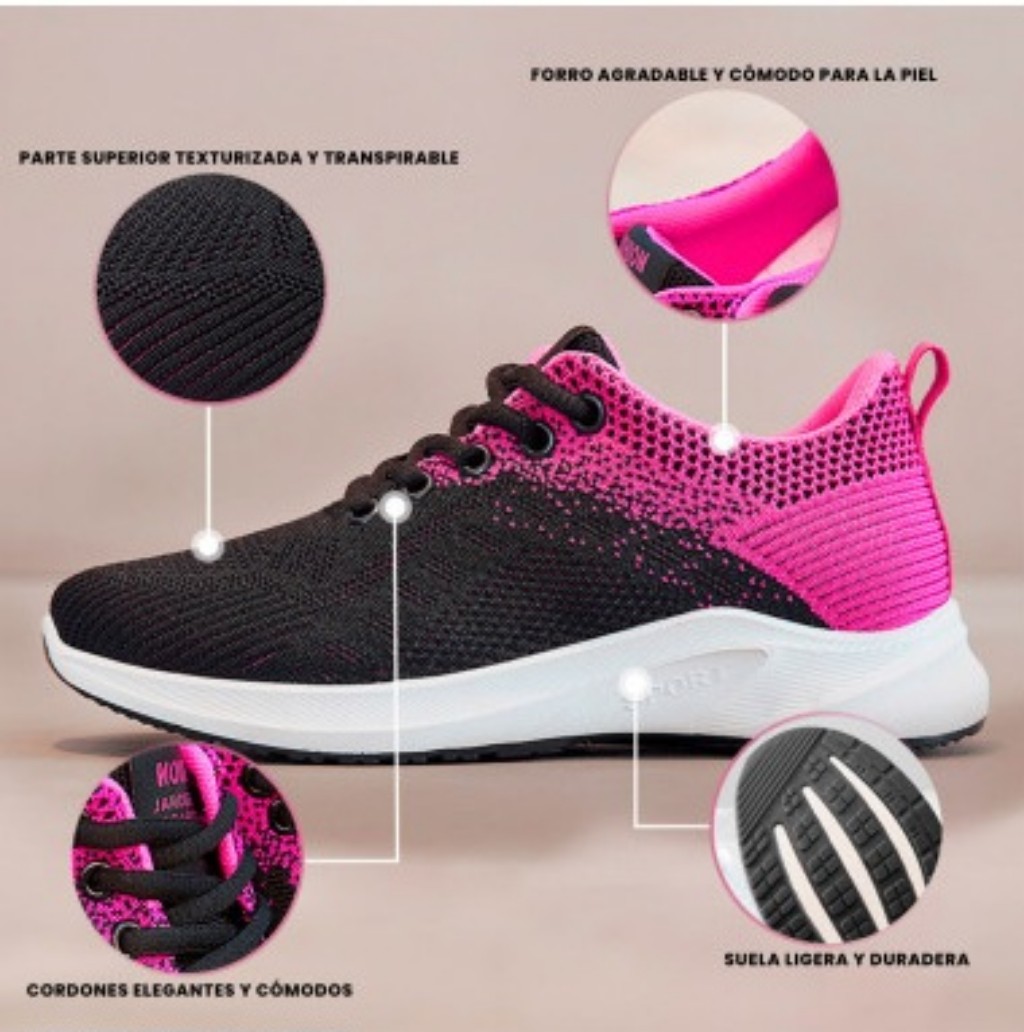 Tenis de Inyección Mayoreo dama Calidad Premium Pack 12 pares surtido tallas