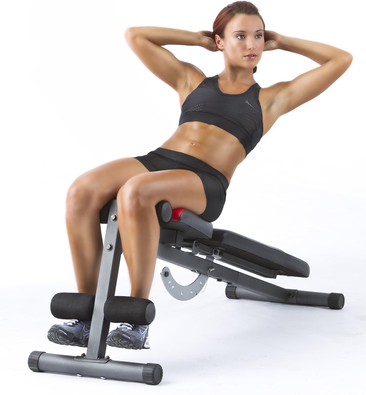 Banco Weider Pro 255 L Tabla inclinada/Banca para abdominales