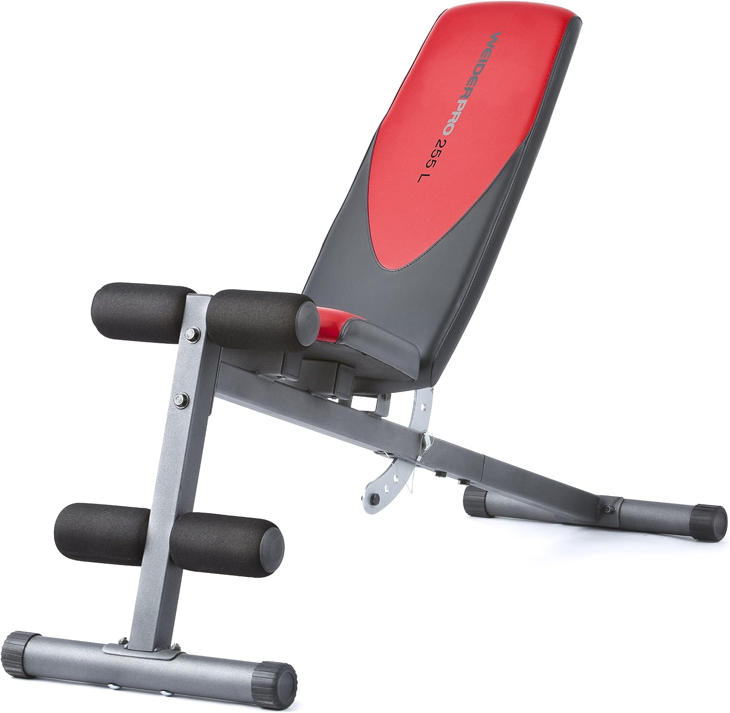 Banco Weider Pro 255 L Tabla inclinada/Banca para abdominales