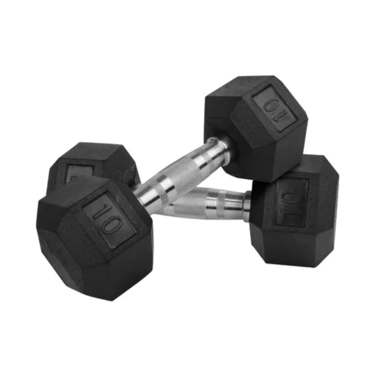 Mancuernas Hexagonales De 10 Libras