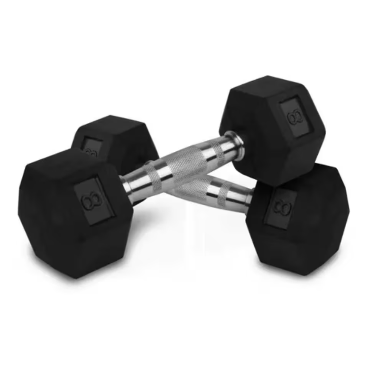 Mancuernas Hexagonales De 8 Libras