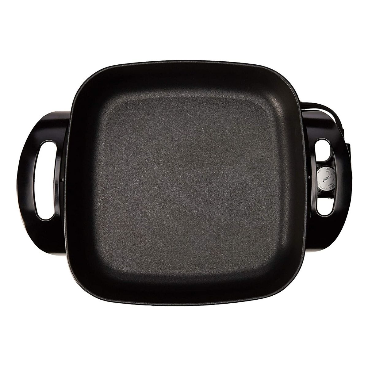 Sartén Eléctrico Oster Color Negro Modelo 2188812 Tapa de Vidrio Antiadherente.